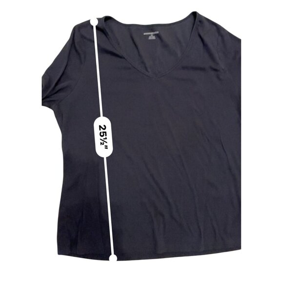 Amazon Essentials Women's Slim-Fit Layering Long Sleeve Knit Rib V-Neck Shirts b - Picture 9 of 9